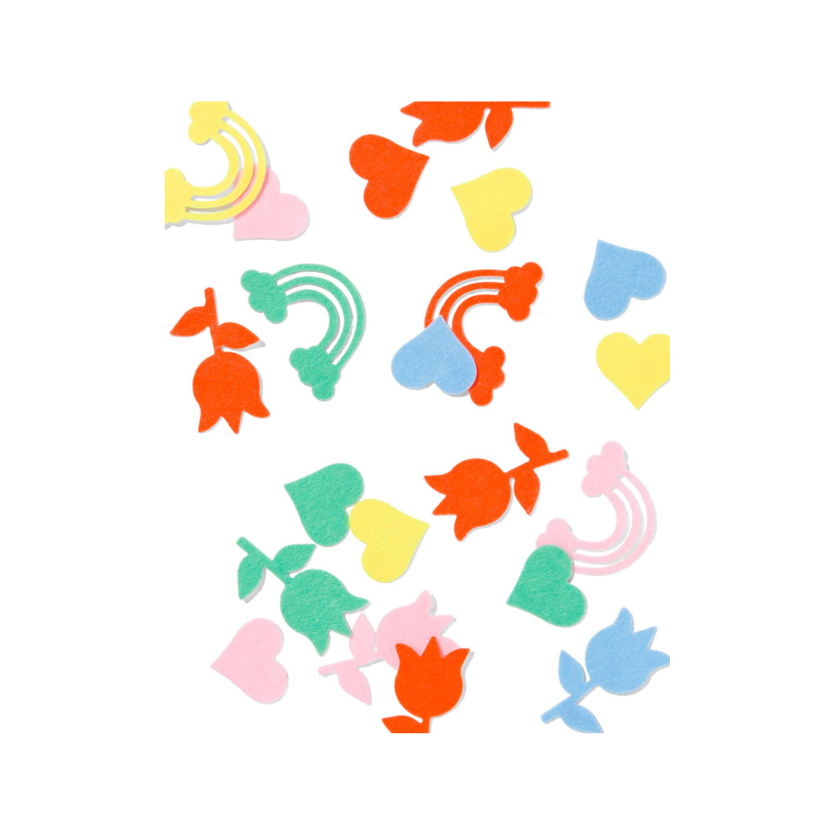 HEMA Viltstickers figuren - 90 stuks