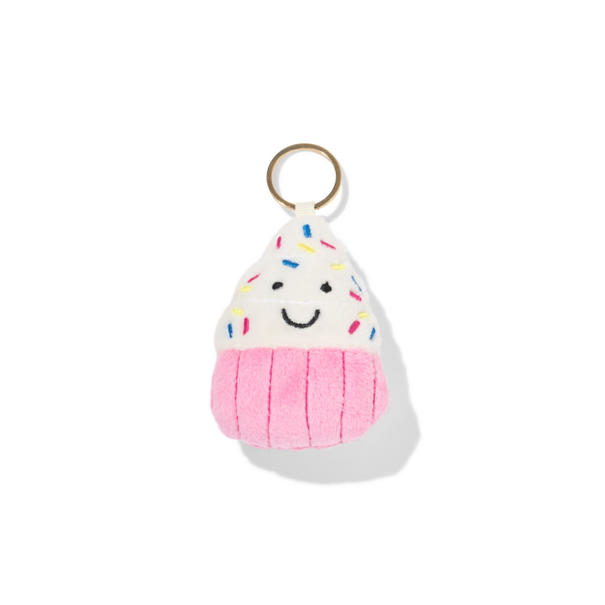 HEMA HEMA Sleutelhanger 7.5cm Cupcake Roze
