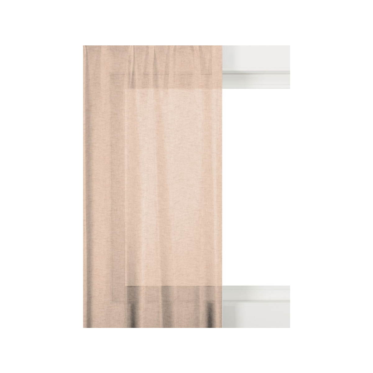 HEMA HEMA Gordijnstof Valkenswaard Zalmroze (zalmroze)