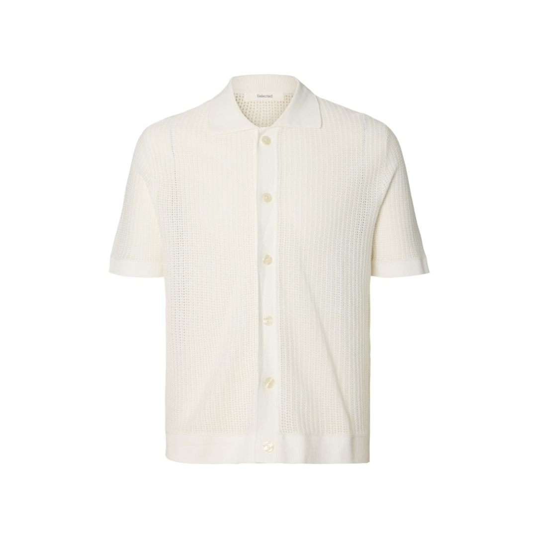 Selected - Herren Poloshirt - Beige/Rot - Größe: XL - bei Tara-M