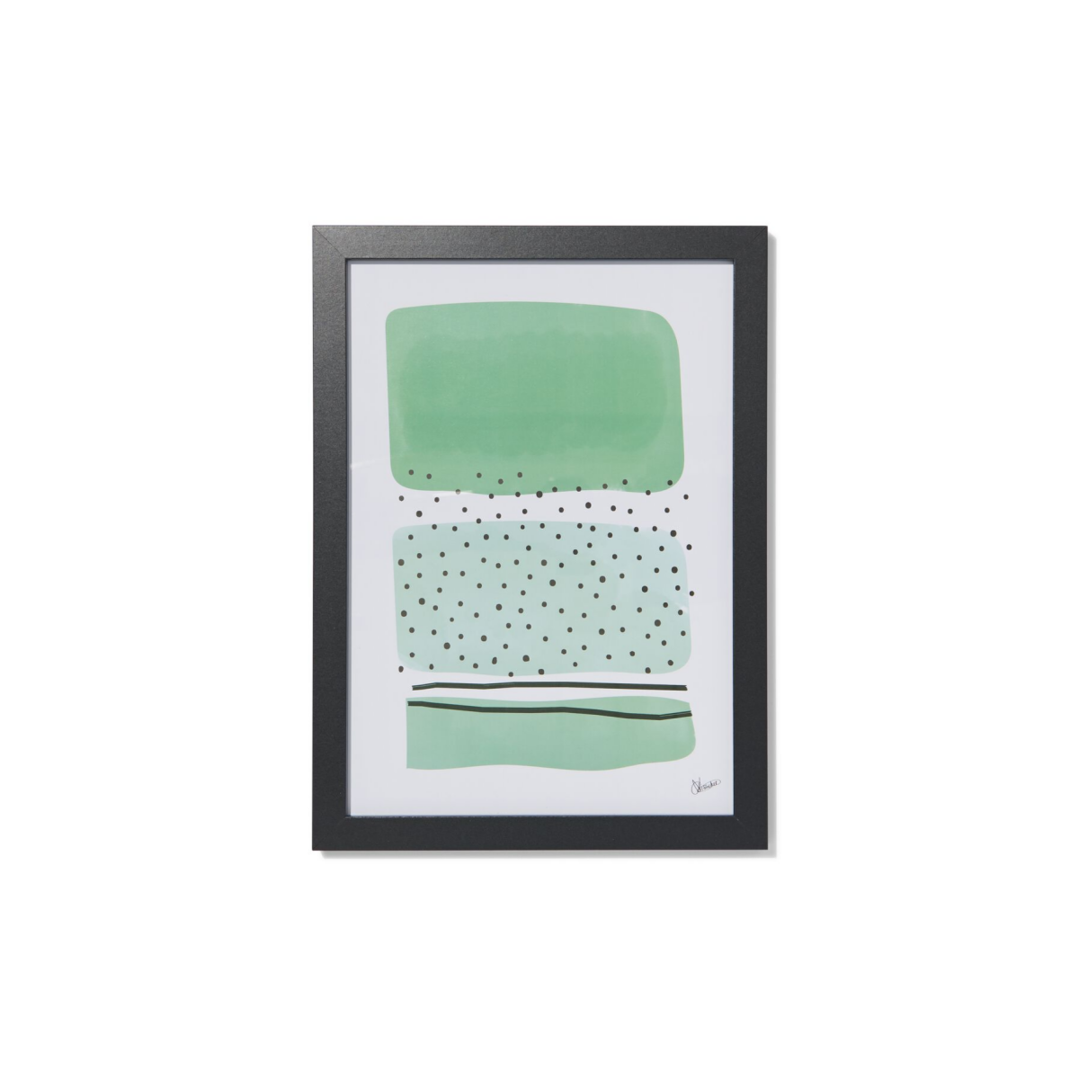 HEMA HEMA Fotolijst A4 Zwart Hout Zwart (zwart)