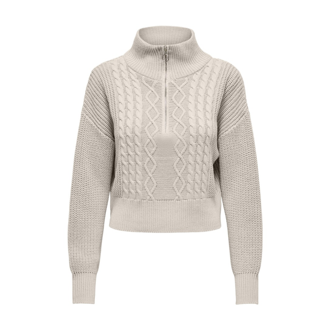 Only - Damen Pullover - Beige - Größe: L - bei Tara-M