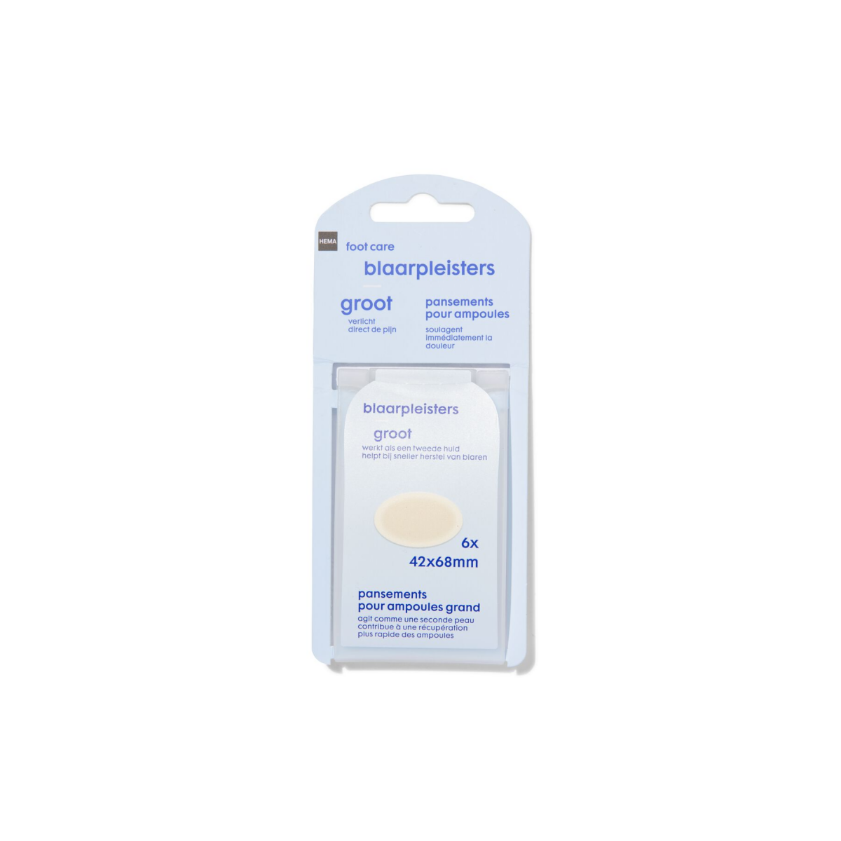 HEMA HEMA Blaarpleisters Groot - 6 Stuks