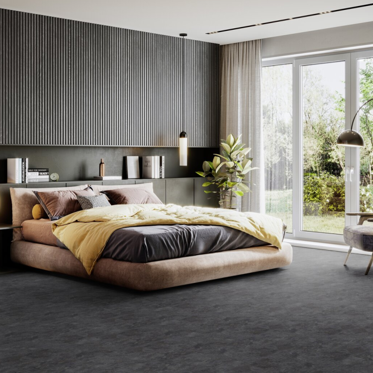 Dalle rectangulaire de sol PVC effet pierre auto-adhésive night slate Gerflor - 60.9 cm x 30.5 cm x 0.2 cm — vue 3