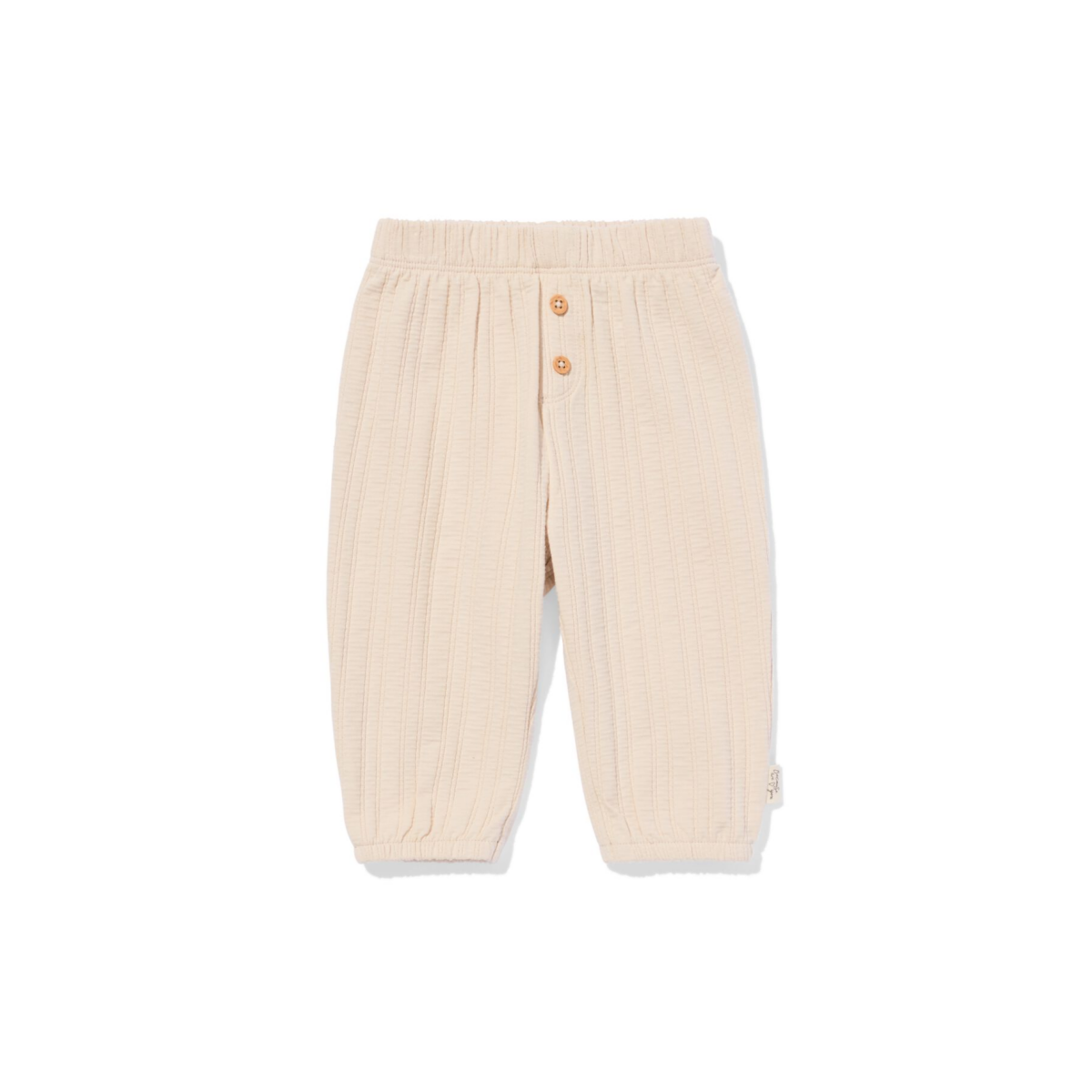 HEMA HEMA Newborn Broek Comfy Fit Rib Ecru (ecru)
