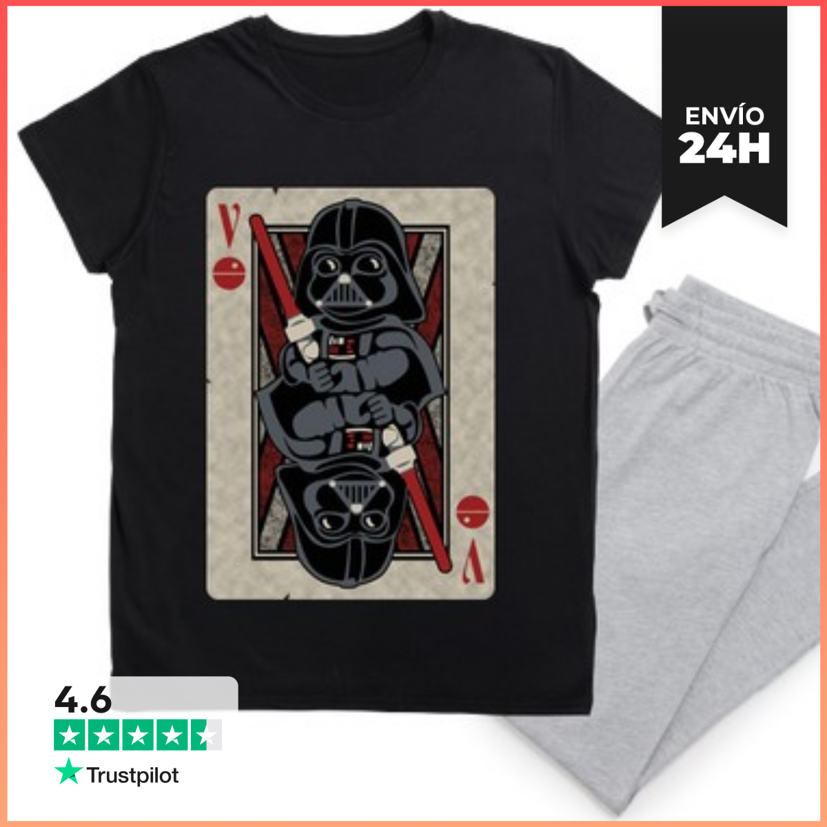 Pijama Poker DARTH VADER laTostadora