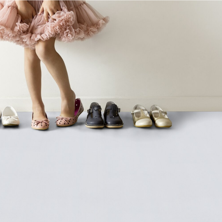 Dalle carrée de sol PVC effet uni auto-adhésive white tile Gerflor - 30.5 cm x 30.5 cm x 0.15 cm