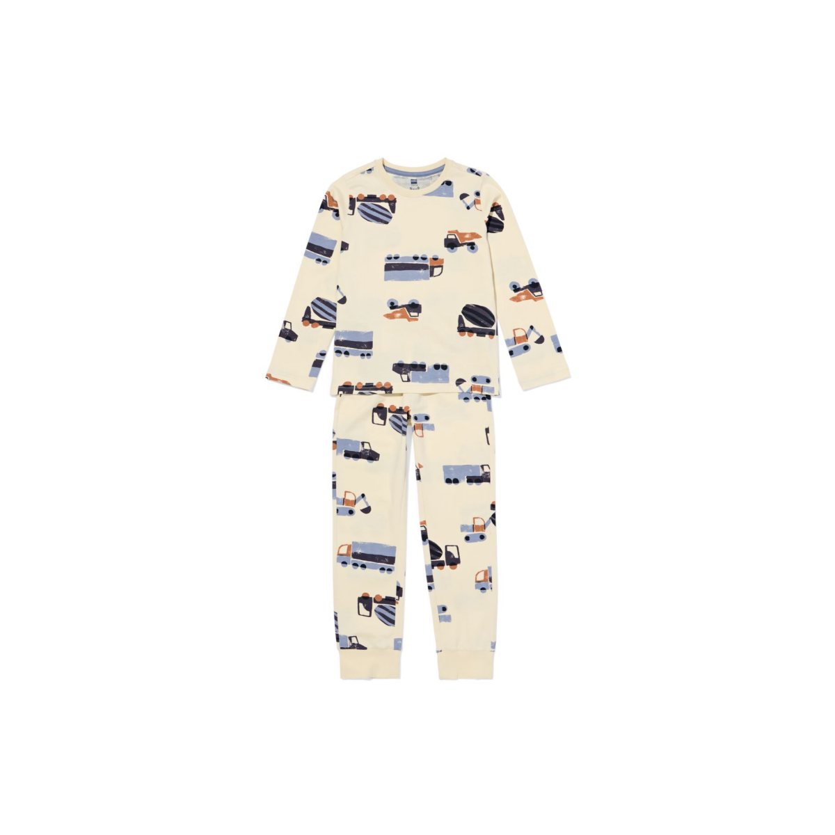 HEMA Kinderpyjama auto gebroken wit (gebroken wit)