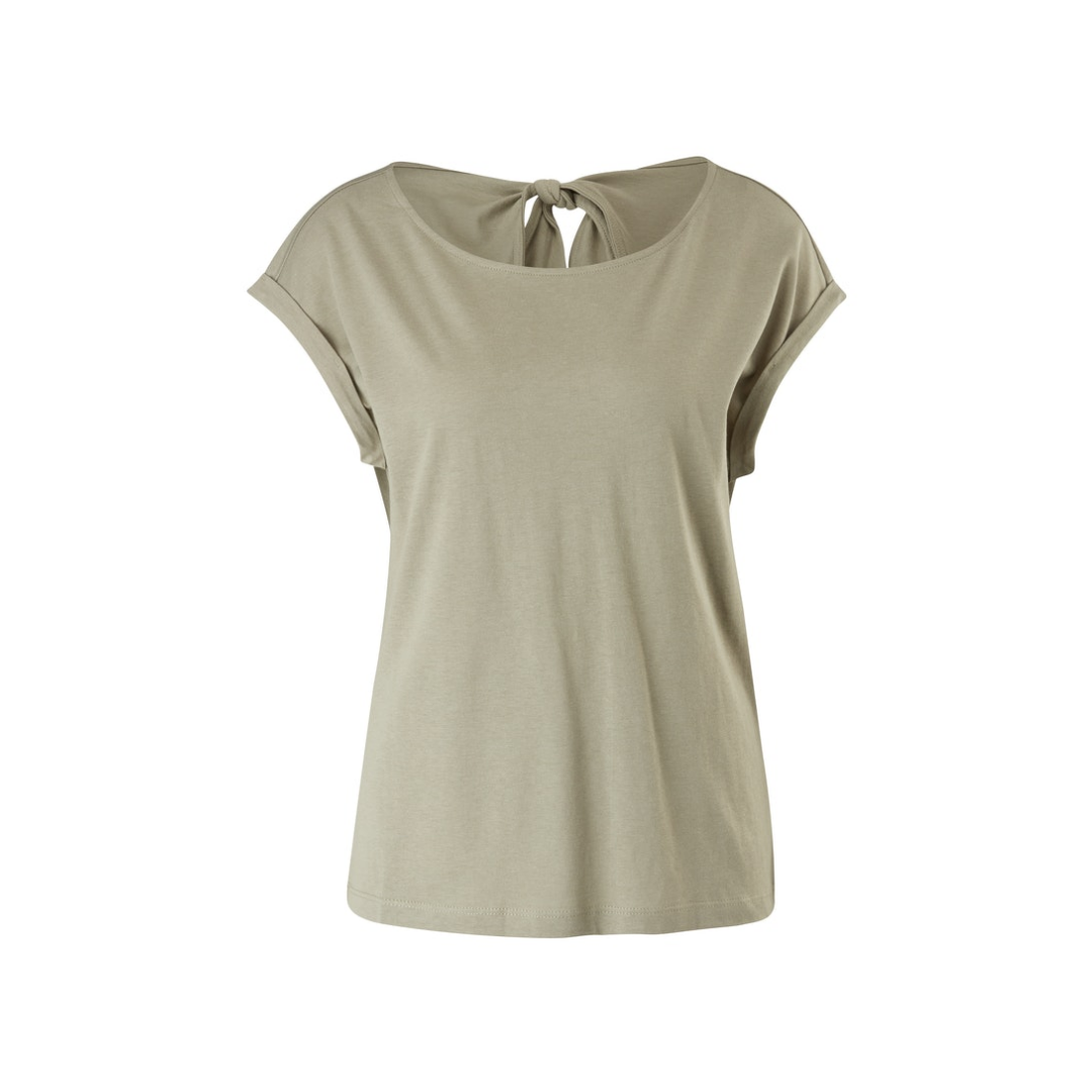 s.Oliver - Damen T-Shirt - Grün - Größe: 36 - bei Tara-M