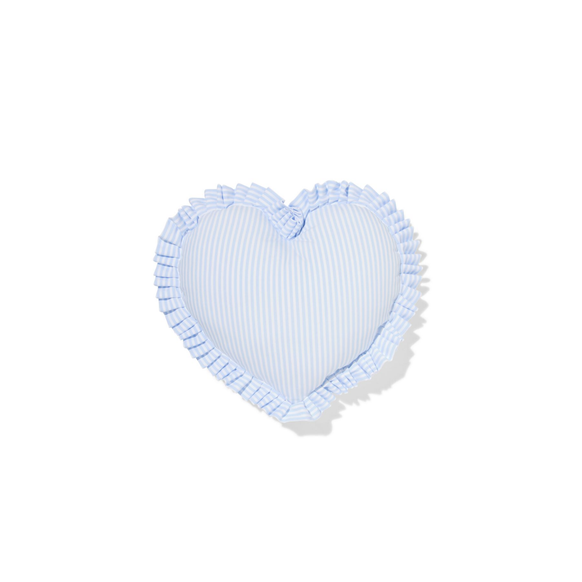 HEMA HEMA Kussen 35x40x12cm Hart Ruchees Strepen