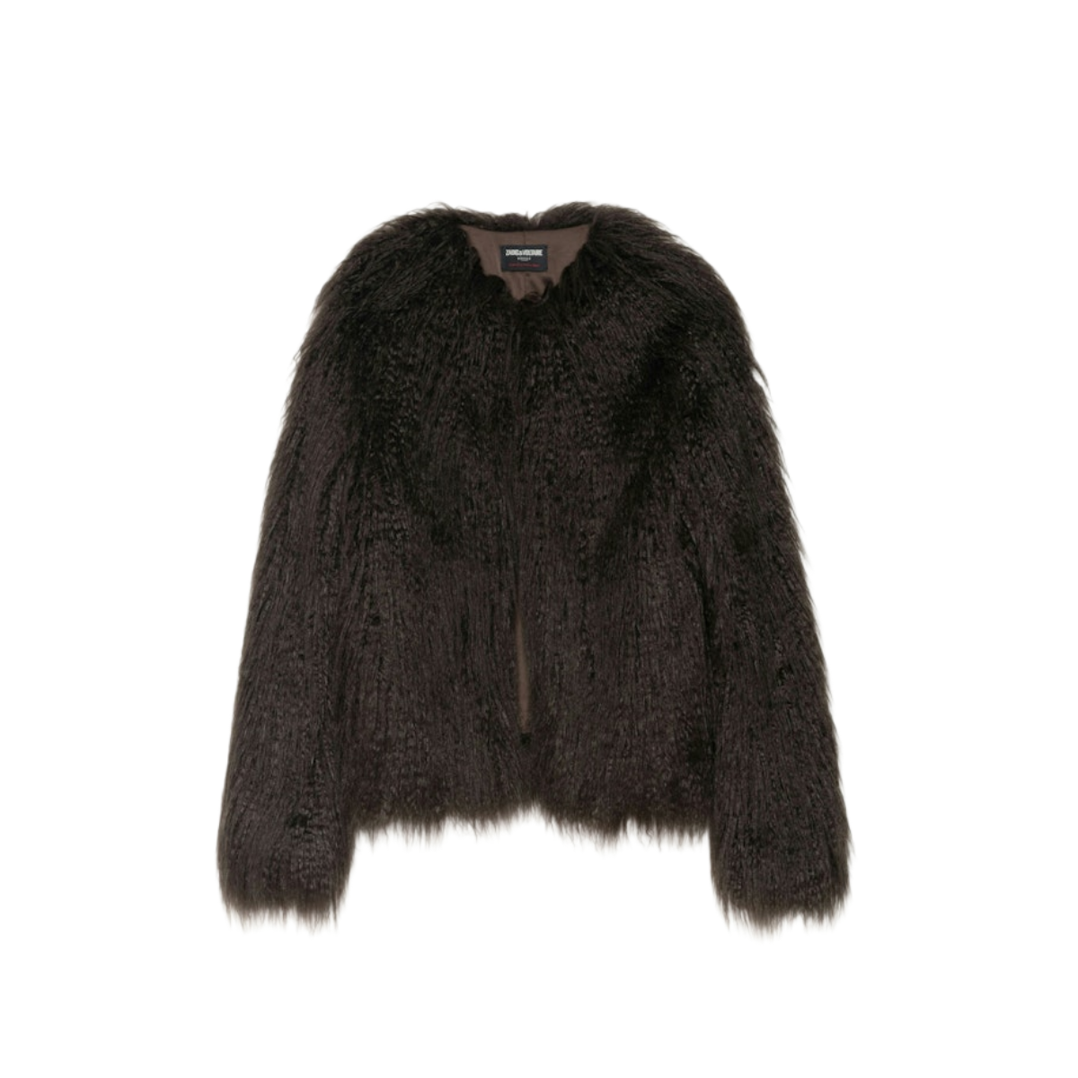 Zadig & Voltaire Damen Braun Mantel Freddie