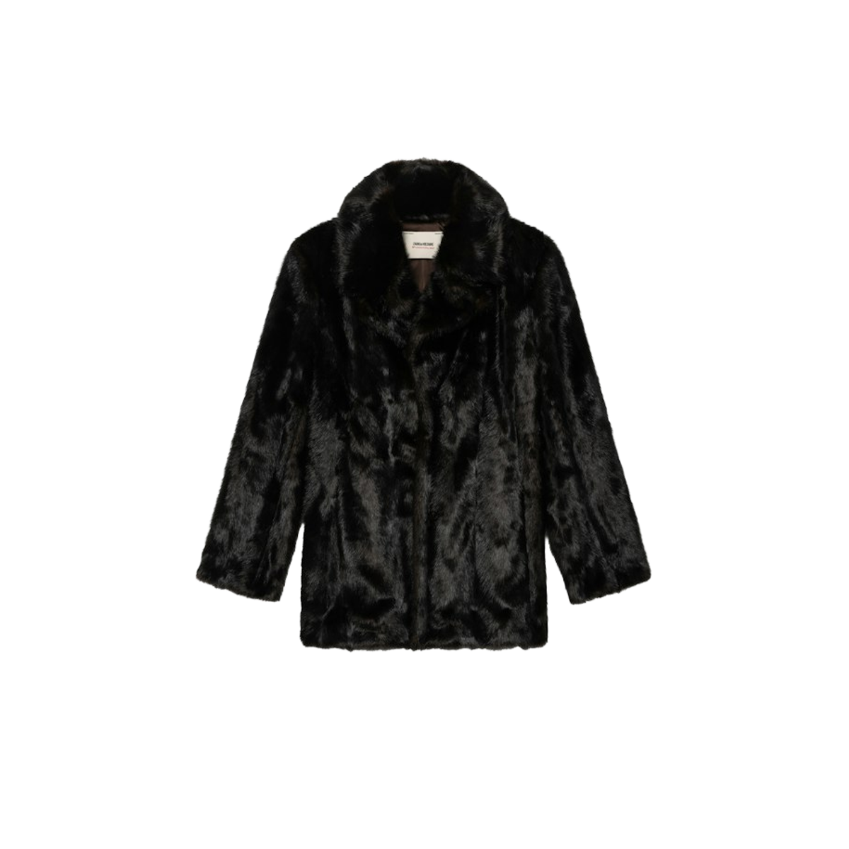 Zadig & Voltaire Donna Dark Chocolate Cappotto Fleur