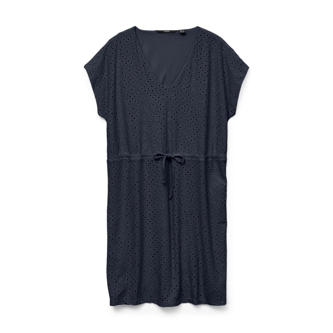 Vero Moda Kurzes Kleid Polyester-Elasthan Snow White