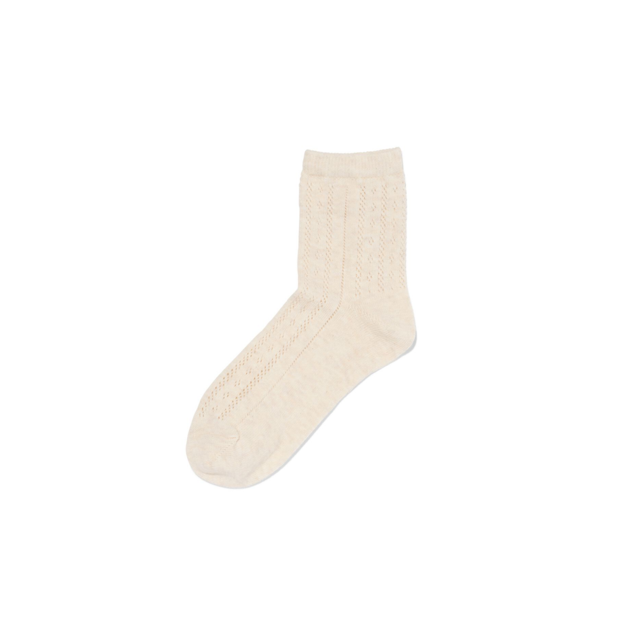 HEMA Damessokken ajour beige (beige)