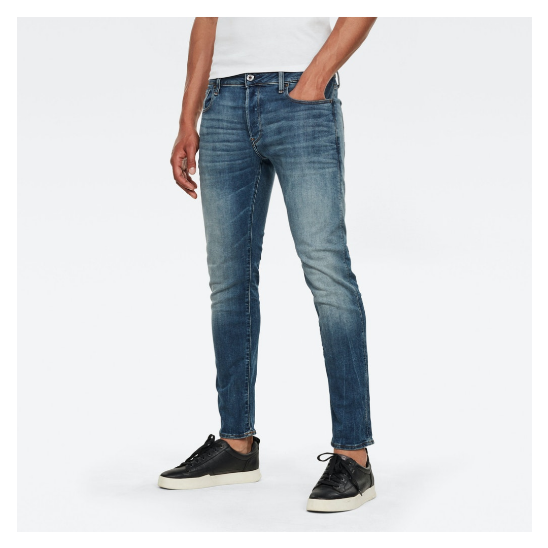 G-Star Raw Slim Jeans Baumwolle-Polyester-Esasthan Vintage Medium Aged