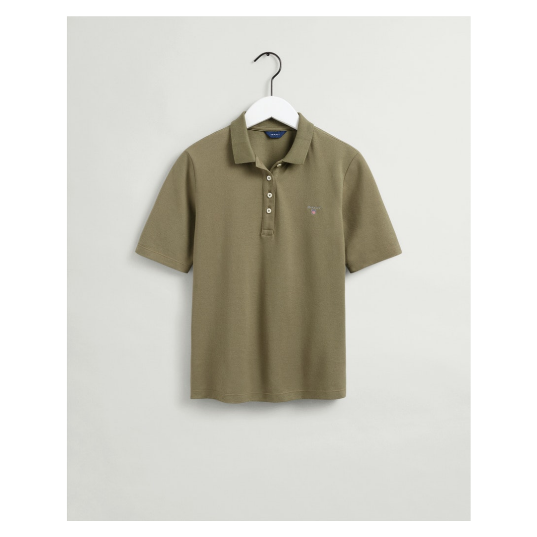 Gant - Damen T-Shirt - Grün - Größe: S - bei Tara-M