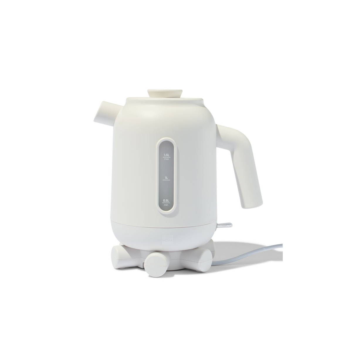 HEMA HEMA Waterkoker Ketelbinkie Snoerloos 1.5L Wit