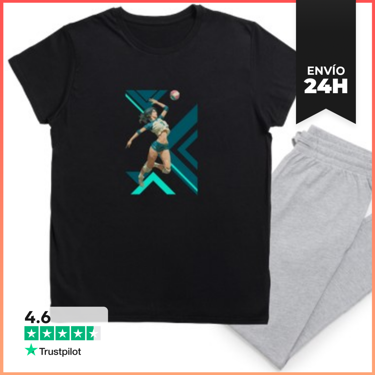 Pijama Voleibol Opuesto Atacante Opuesto LaTostadora