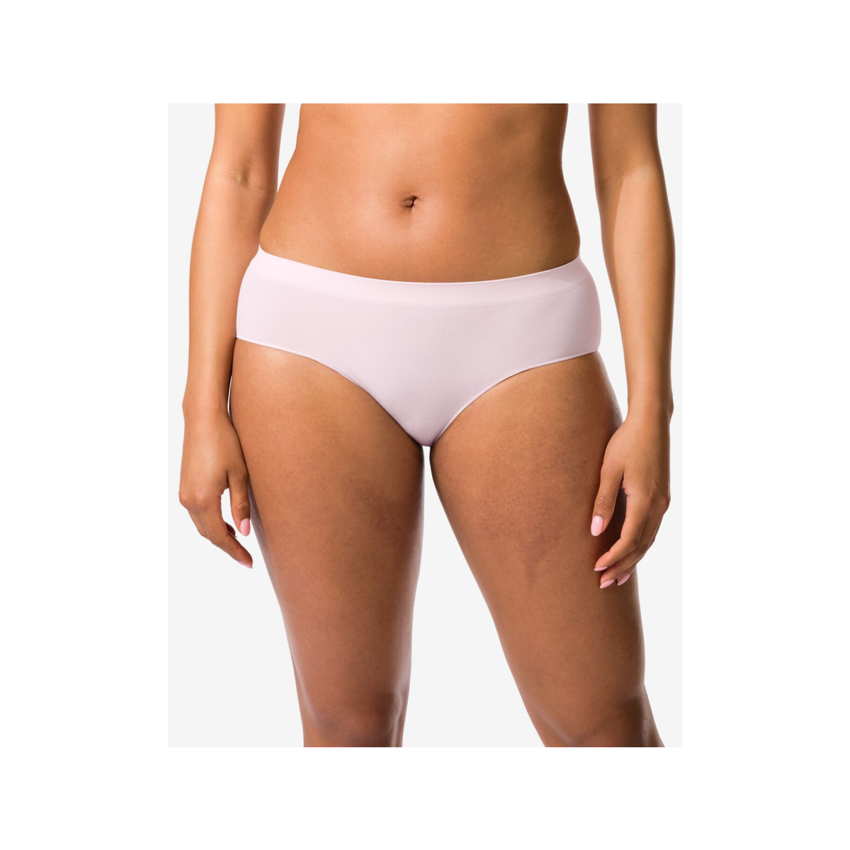 HEMA HEMA Dameshipster Naadloos Micro Lichtroze (lichtroze)