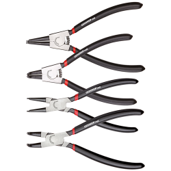 KNIPEX Precisie-borgveertang voor binnenringen in boringen met antslip kunststof bekleed 165 mm, 48 21 J21