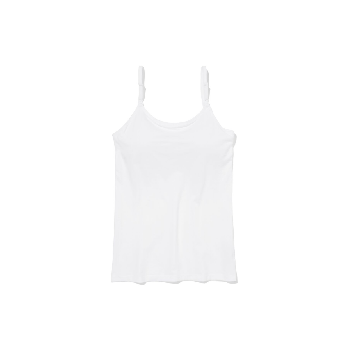 HEMA Voedingshemd met ingebouwde cups wit (wit)