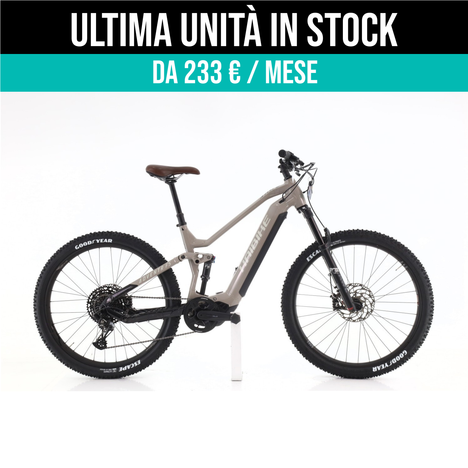 Haibike Adventr FS 10 taglia L Semi-nuova