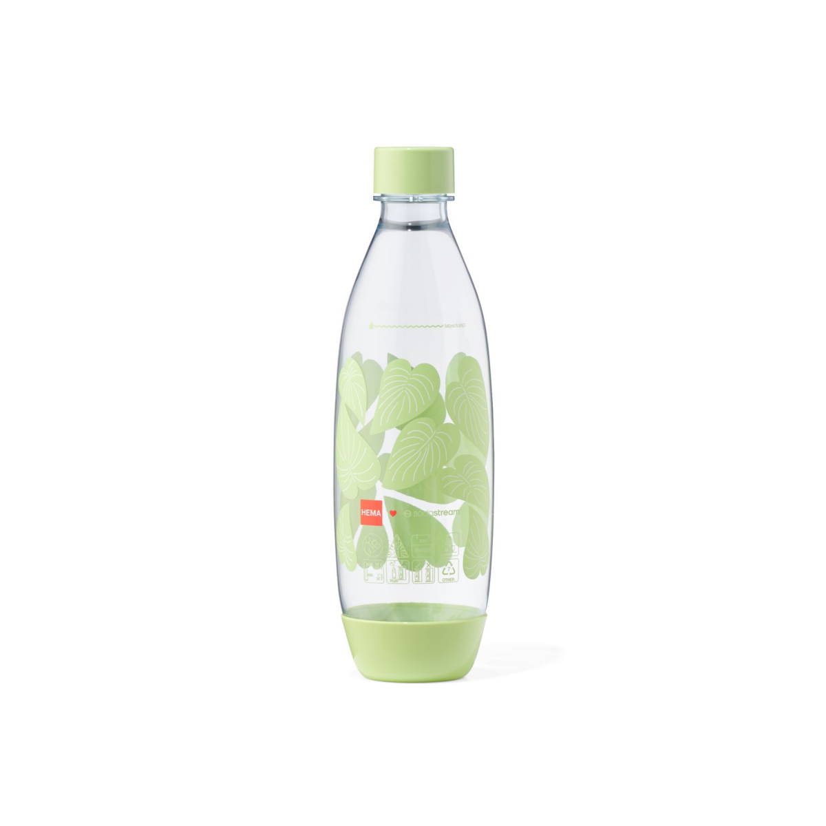 Sodastream SodaStream Kunststof Fles 1L Bladeren Groen