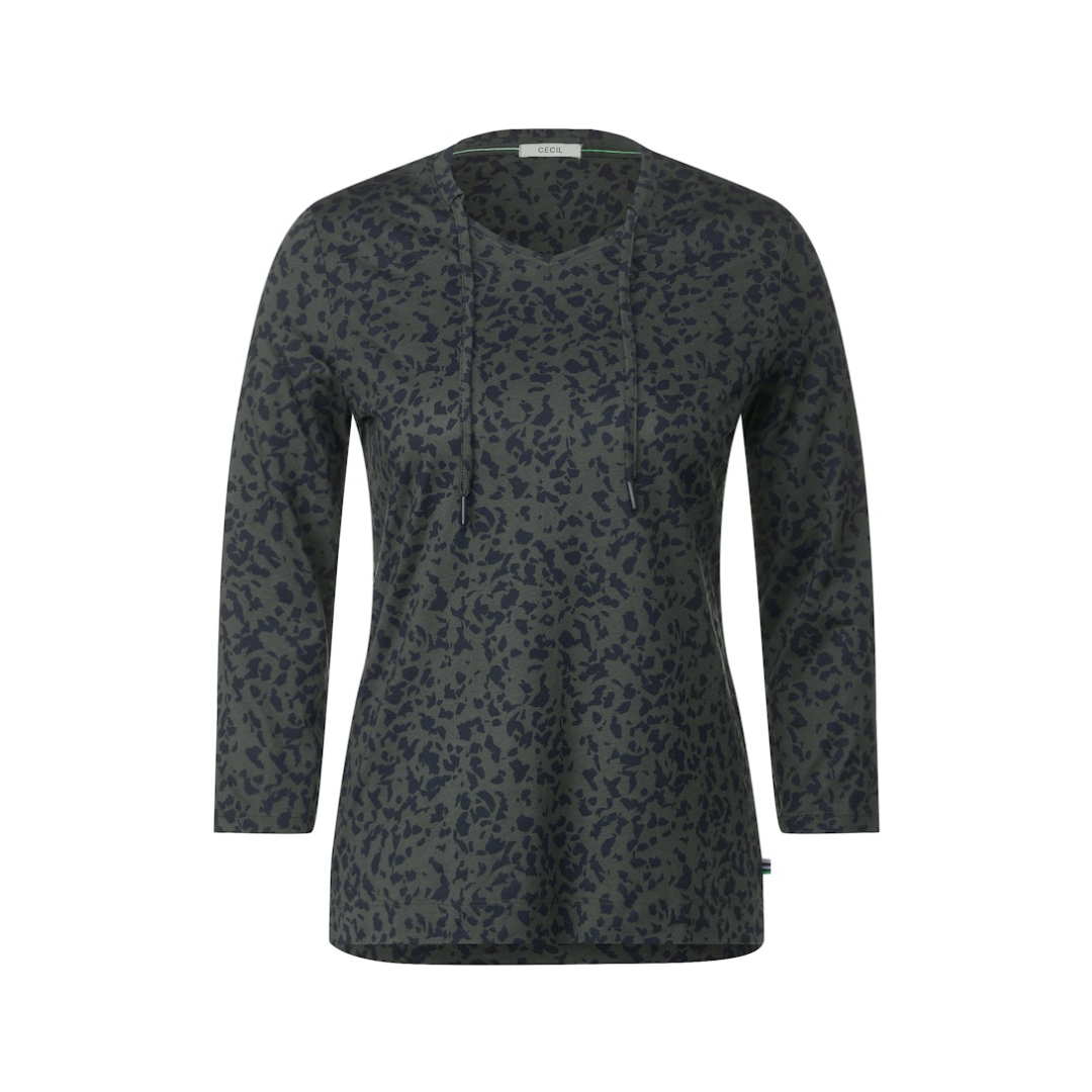 Cecil - Damen Langarmshirt - Grün - Größe: L - bei Tara-M