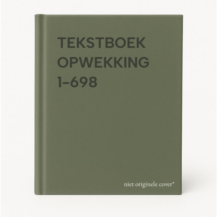Tekstboek Opwekking 1-698