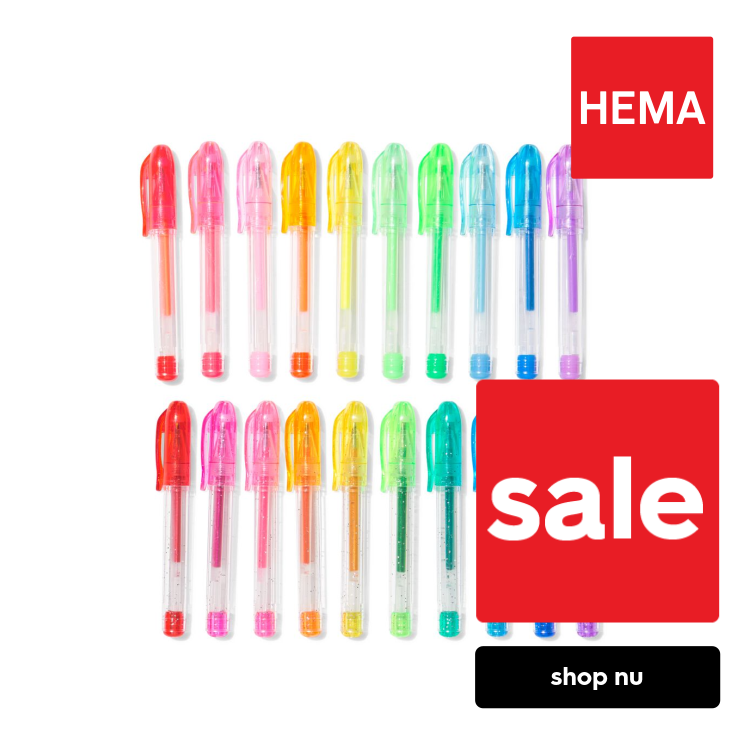 HEMA Mini gelpennen - 20 stuks (multicolor)