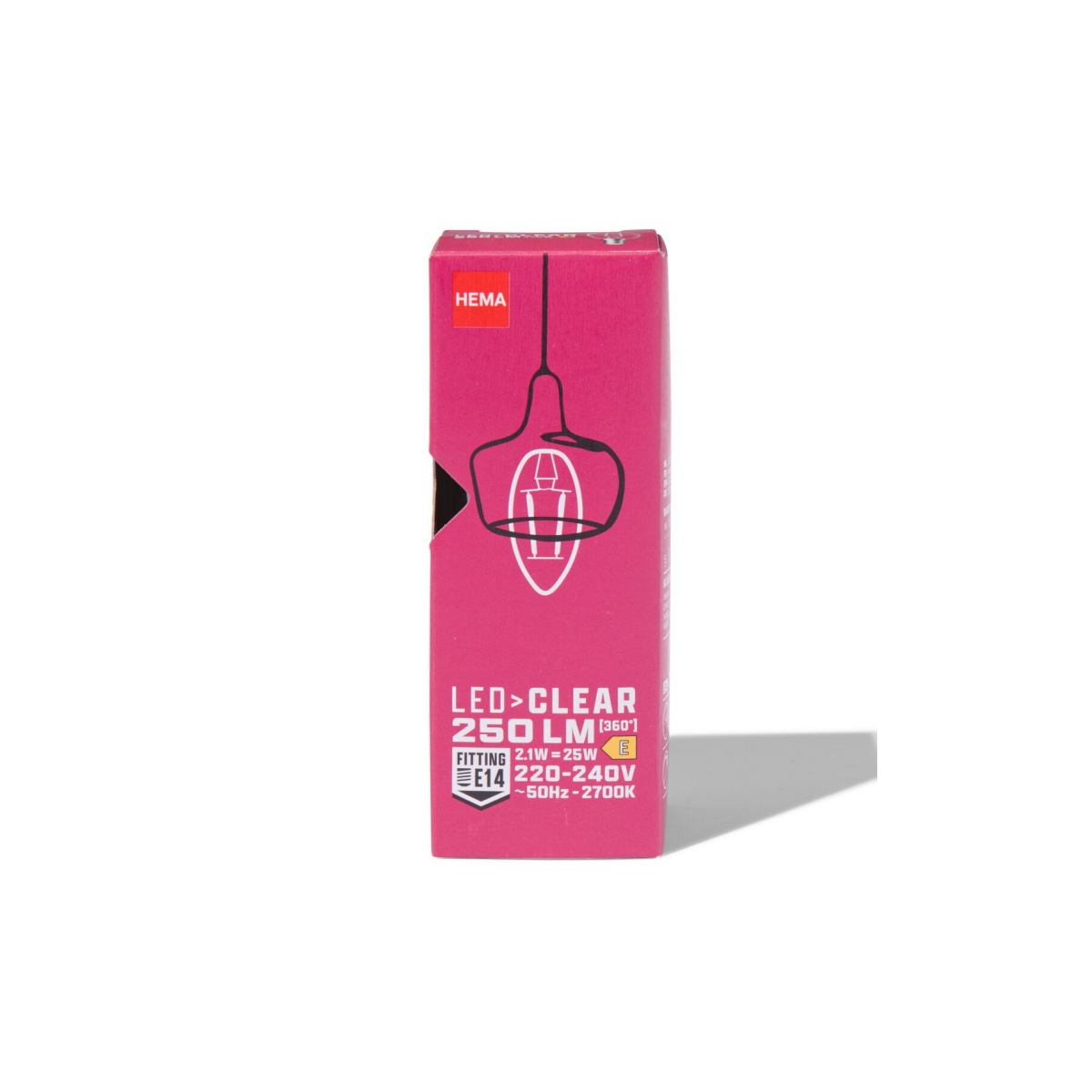 HEMA HEMA Led Kaars Clear E14 2.1W 250lm