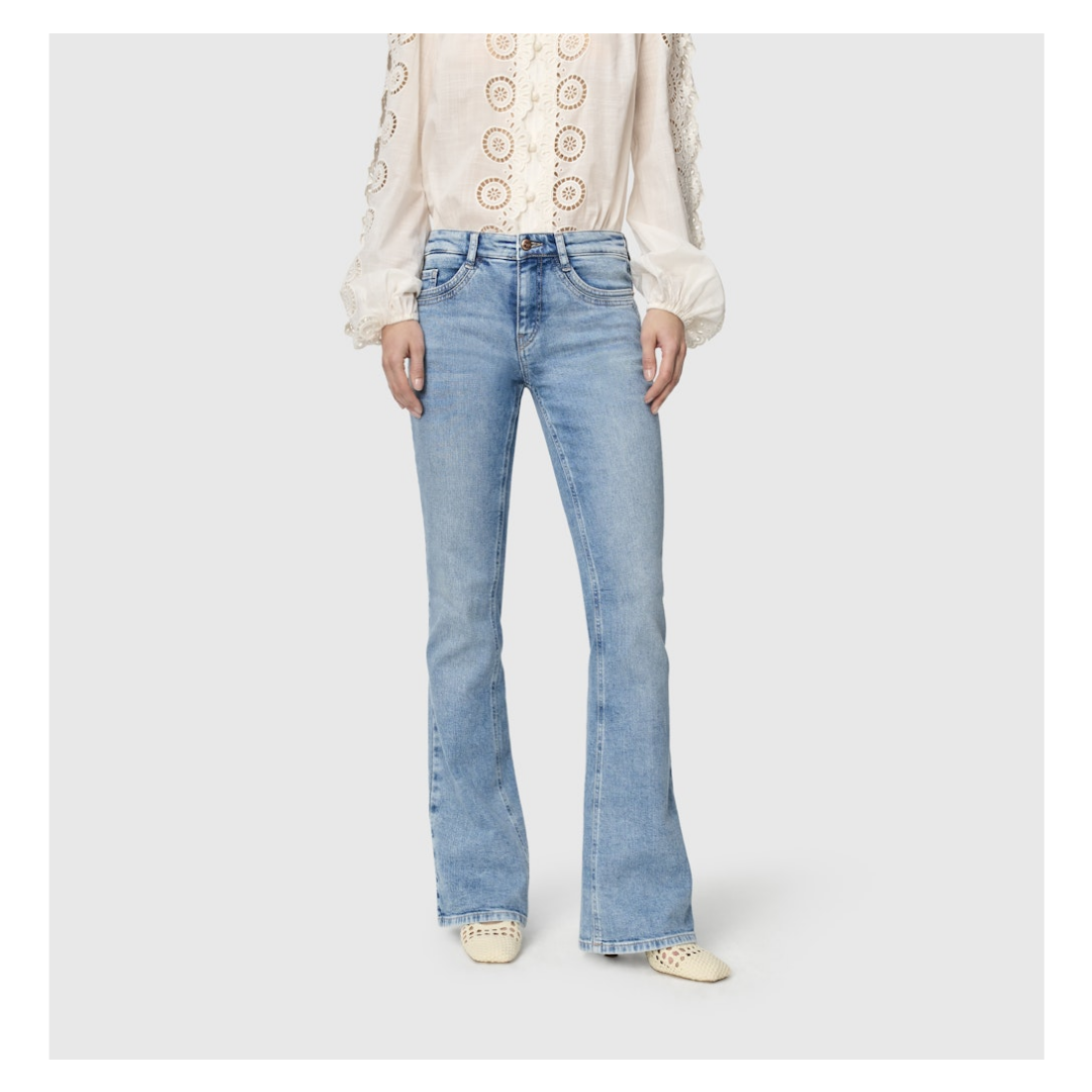 MAC Jeans Stretch Cotton Blau