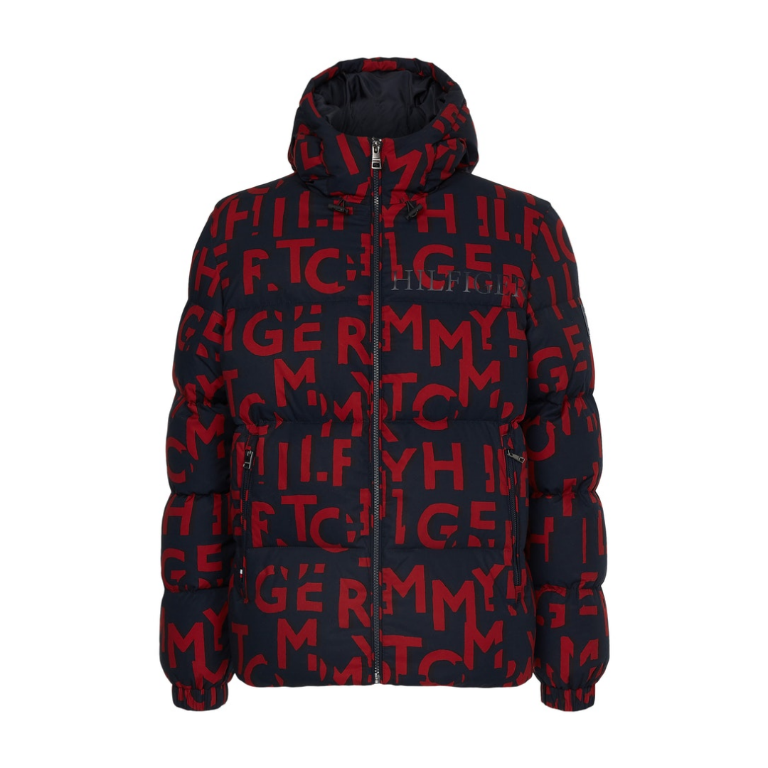Tommy Hilfiger - Herren Jacke - Rot/Blau - Größe: XXL - bei Tara-M