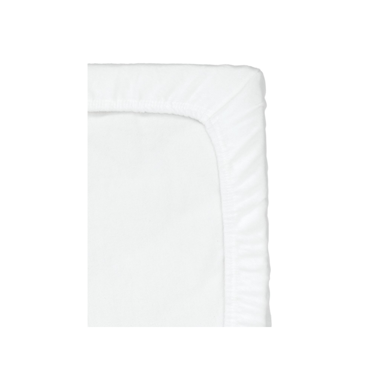 HEMA Molton hoeslaken wieg 40 x 80 cm (wit)