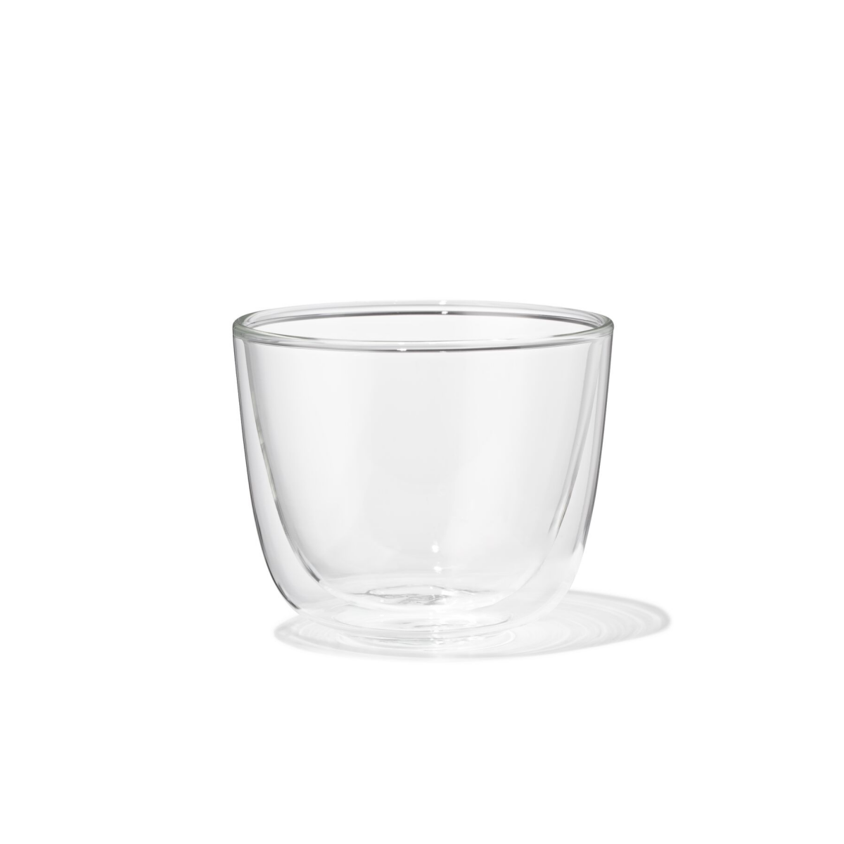 HEMA Mok 350ml borosilicaatglas dubbelwandig (transparant)