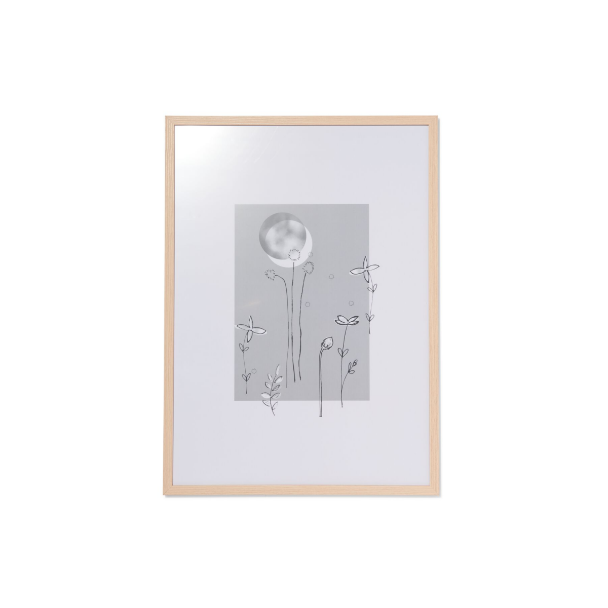 HEMA Fotolijst 50x70cm naturel hout hout (hout)