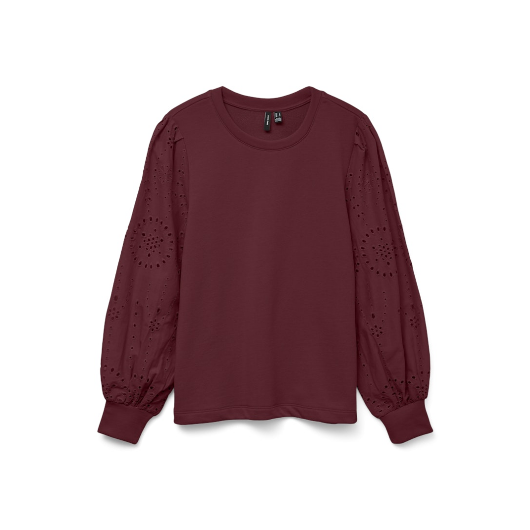 Vero Moda Sweatshirt Box Baumwolle-Polyester Mermaid