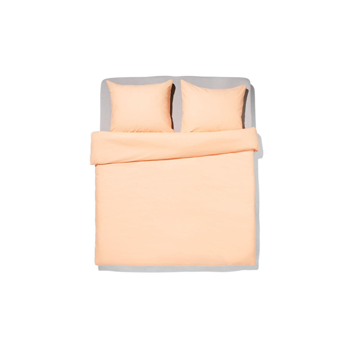 HEMA HEMA Dekbedovertrek 240x200/220cm Zacht Katoen Perzik (perzik)