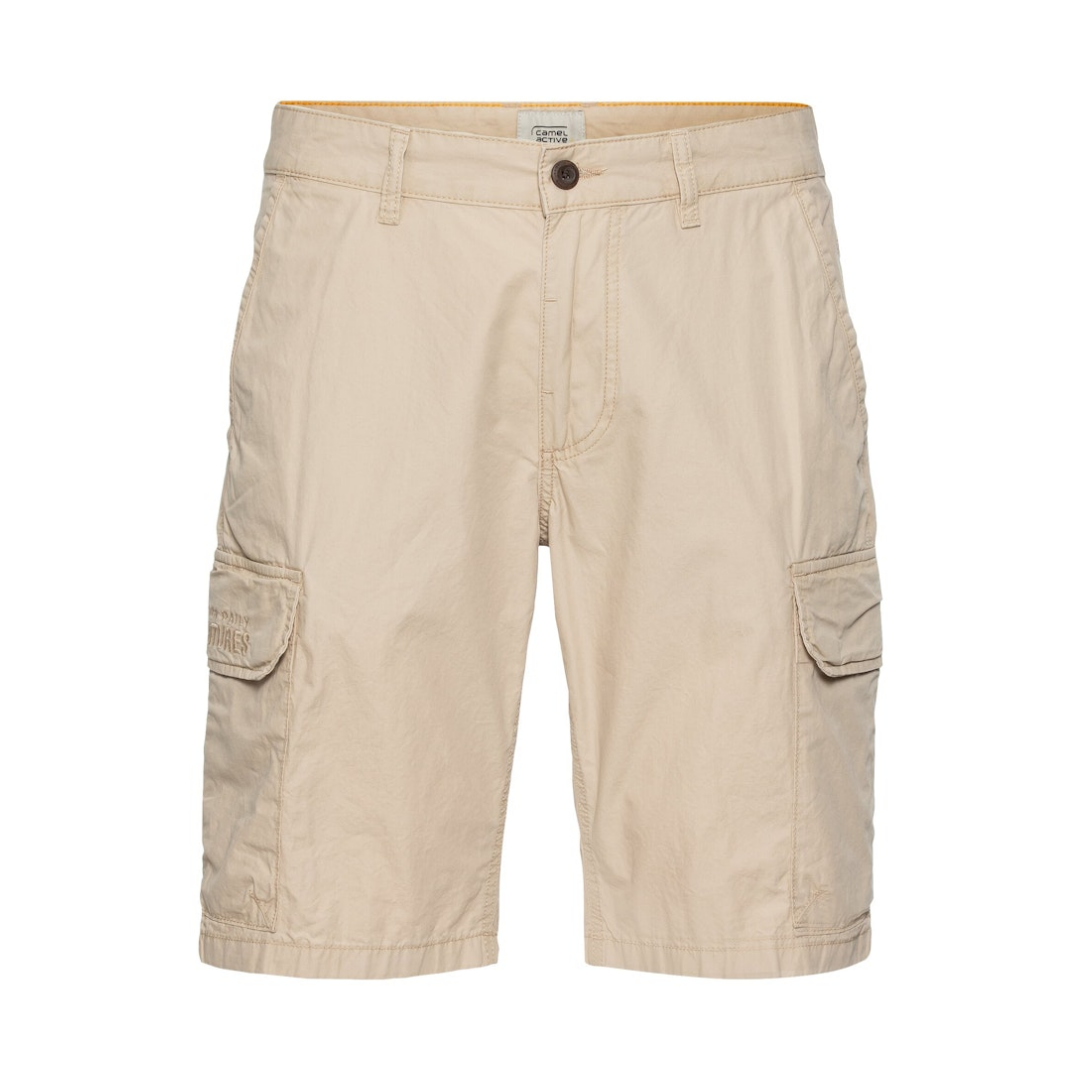 camel active Shorts Regular Fit Baumwolle Sand