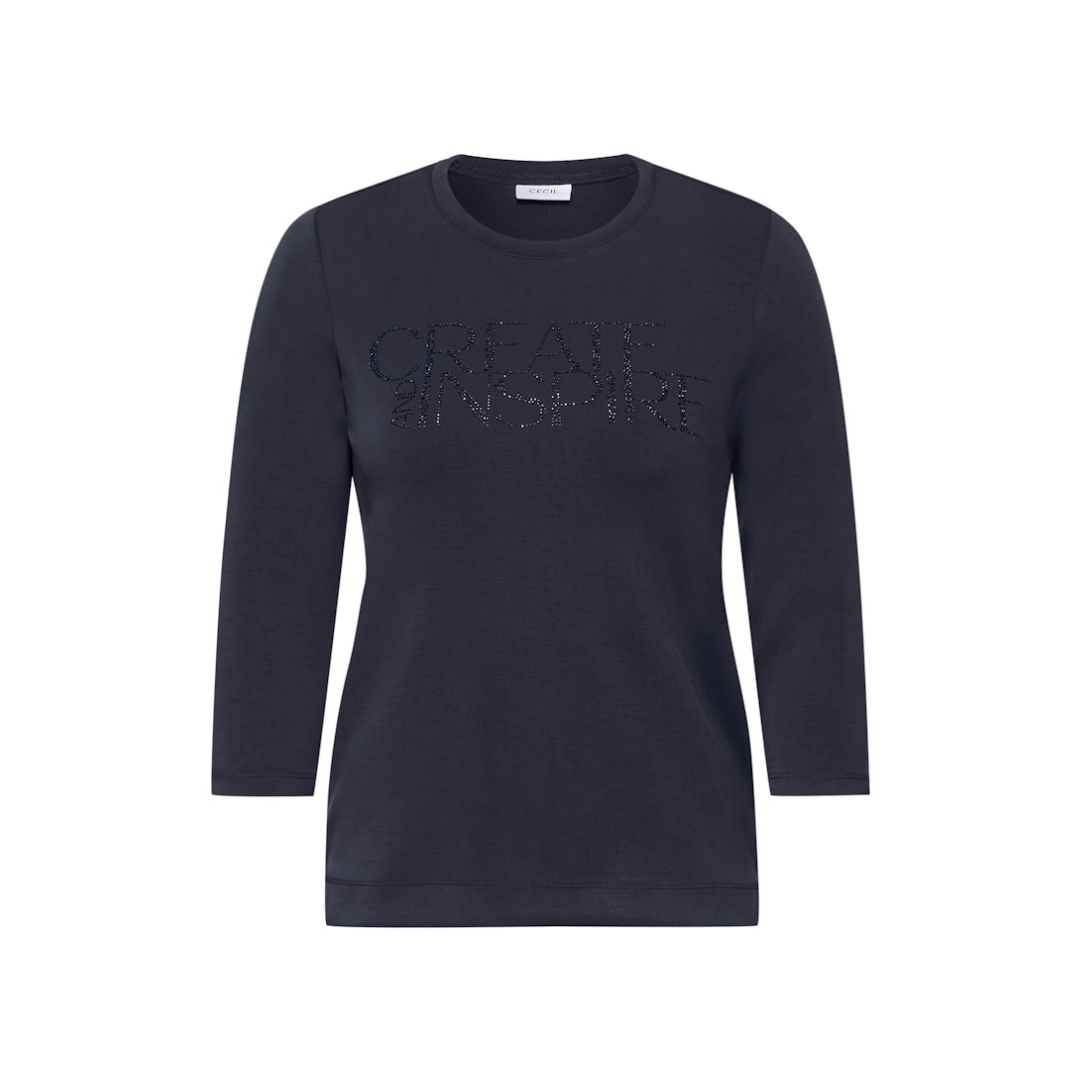 Cecil - Damen Sweatshirt - Blau - Größe: L - bei Tara-M
