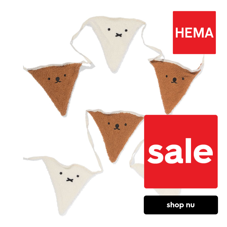 HEMA Nijntje vlaggenlijn 6m stof