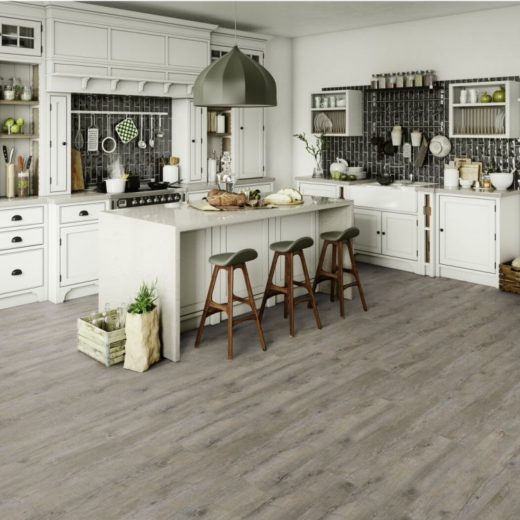 Lame de sol PVC effet bois auto-adhésive pecan Gerflor - 91.4 cm x 15.2 cm x 0.2 cm — vue 3