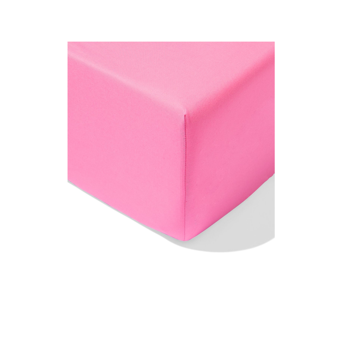 HEMA HEMA Hoeslaken 90x200cm Zacht Katoen Felroze (felroze)