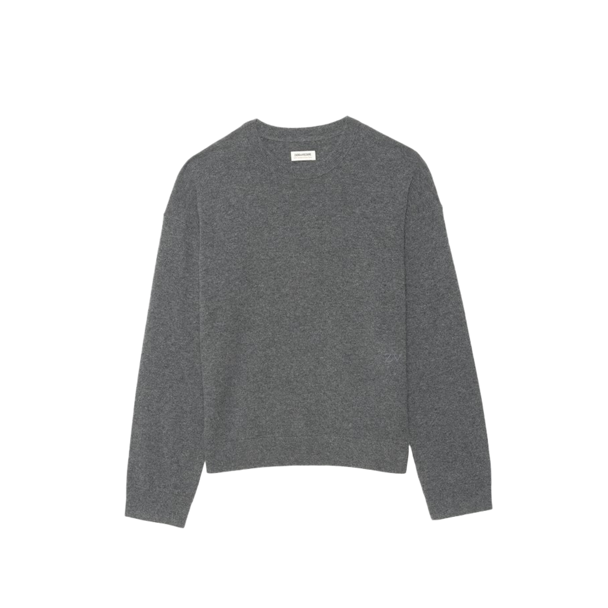 Zadig & Voltaire Uomo Grigio Maglie, Xl, New, - Immagine 3