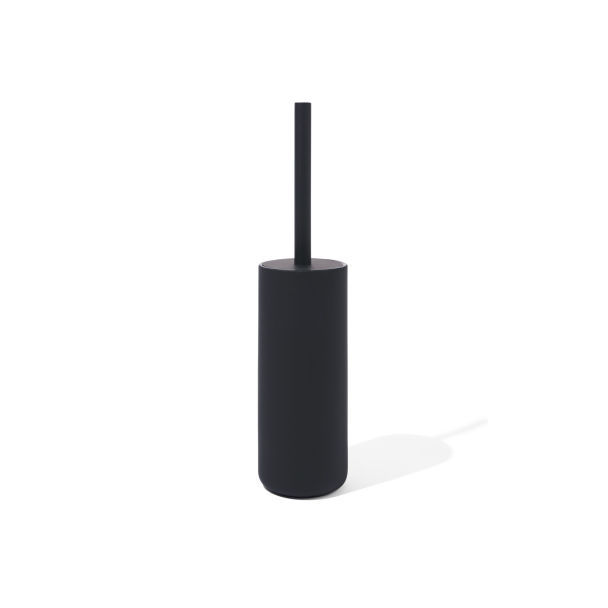 HEMA HEMA Toiletborstelhouder Ø9.5x43cm Mat Zwart (zwart)