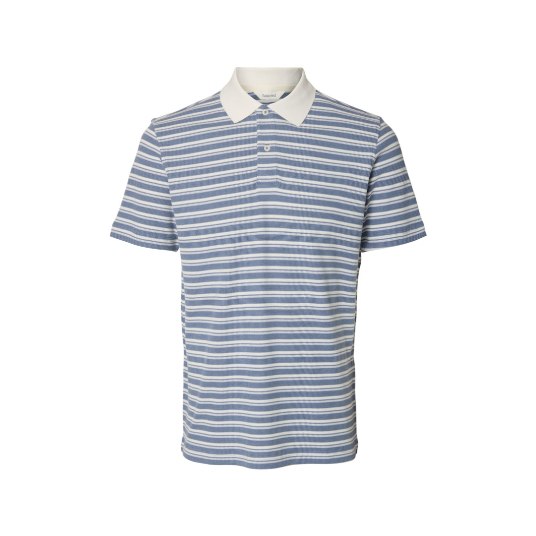 Selected - Herren Poloshirt - Beige/Rot - Größe: XXL - bei Tara-M