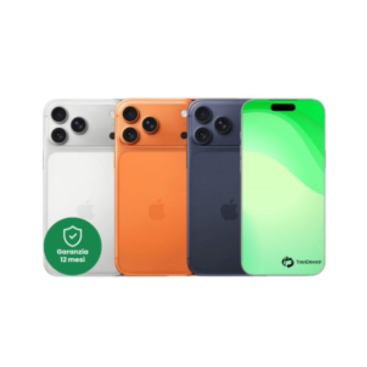 iPhone 17 Pro Max 256 GB Colore a sorpresa Sim Card (include slot sim) A+ Ricondizionato