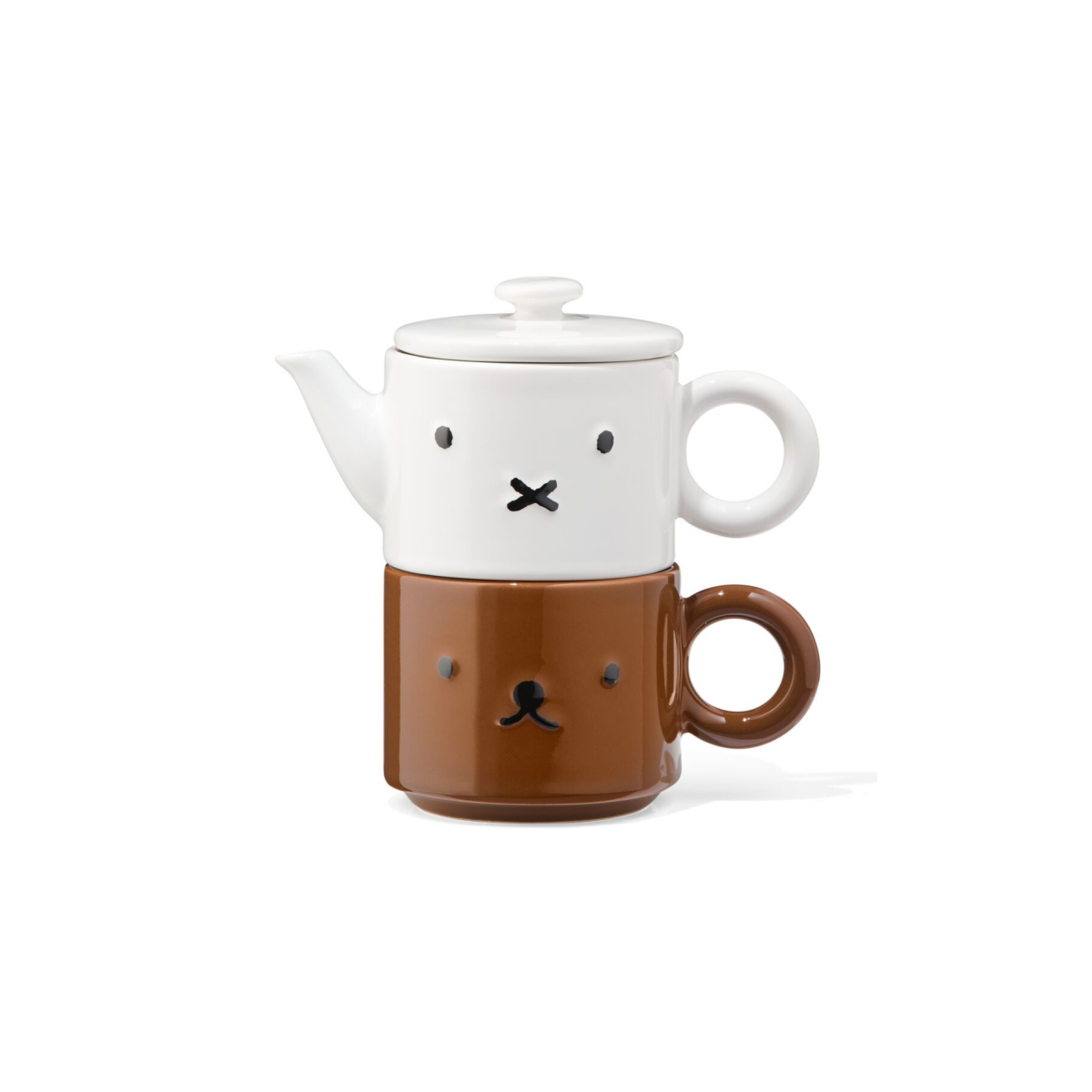 HEMA HEMA Nijntje Theepot Met Kopje Keramiek