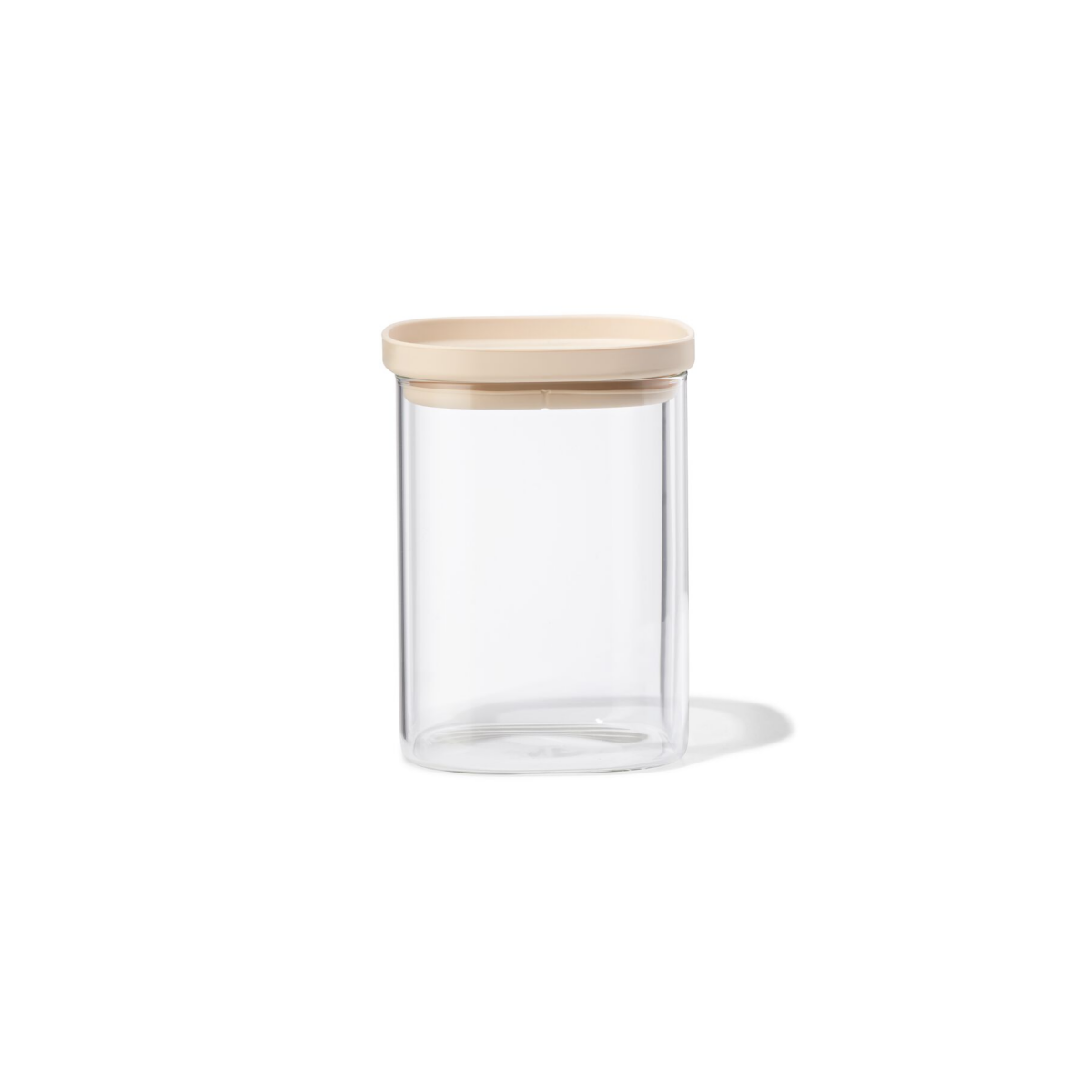 HEMA HEMA Voorraad Bus 1000ml Glas Met Deksel (transparant)