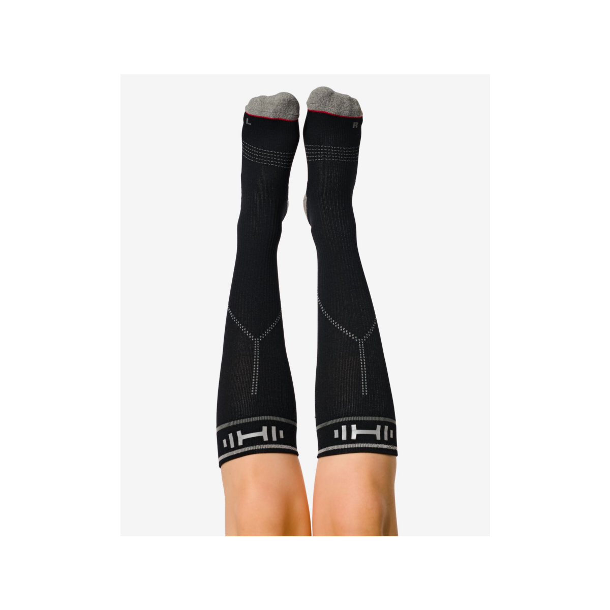 HEMA Compressiekousen voor volwassenen zwart (zwart)